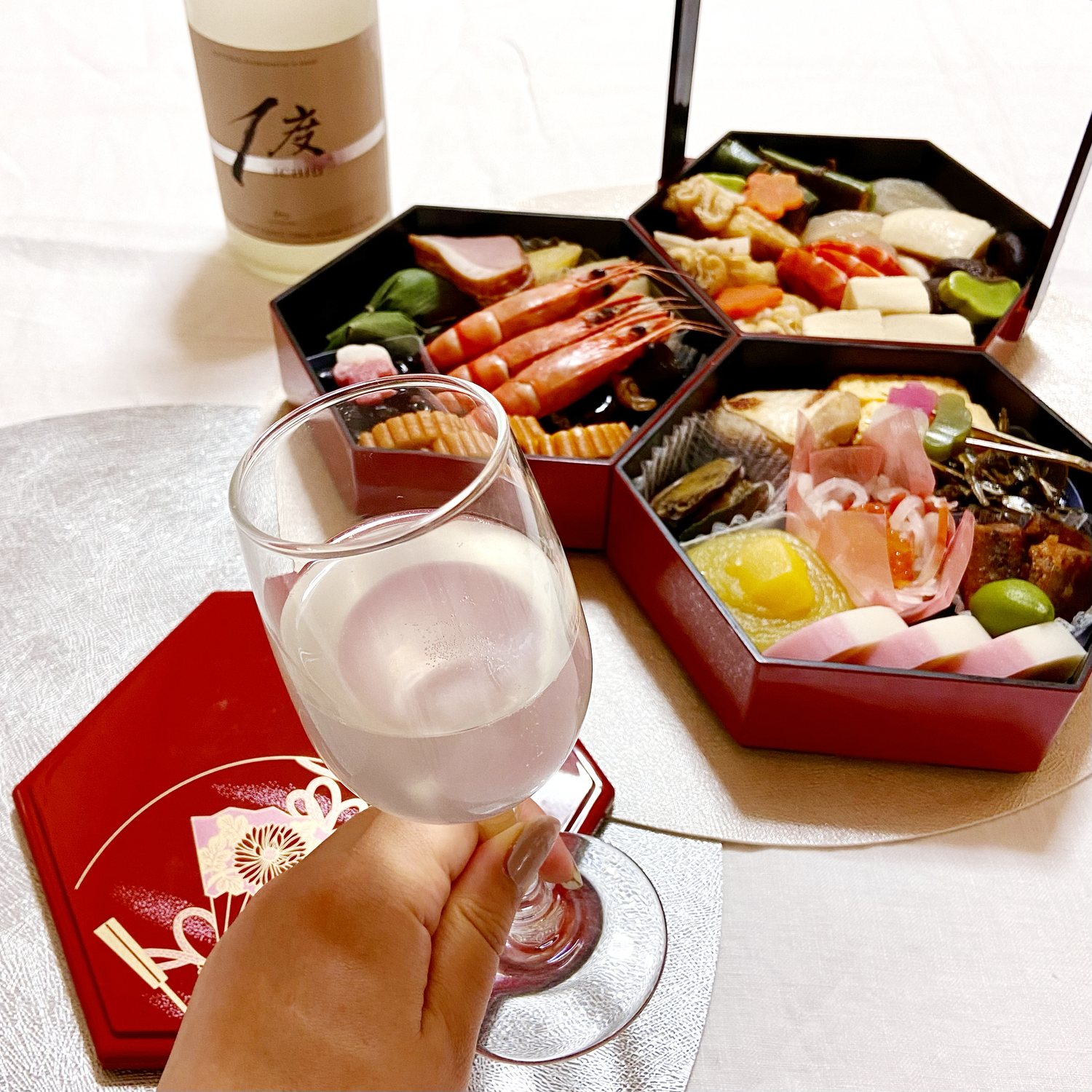 Paring with Osechi